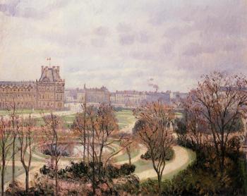 Camille Pissarro : View of the Tuileries, Morning